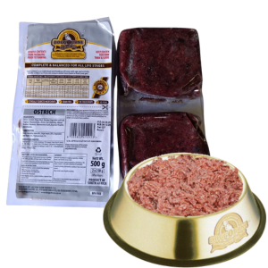 Doggobone | Mince | Ostrich 4 x 250g Patties