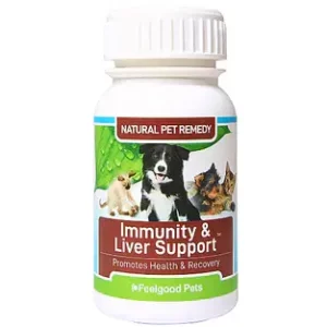 Feelgood Pets | Immunity & Liver Support ( 60 Vegan Capsules)