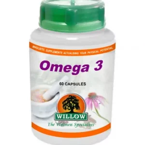 Willow Wellness | Softgels | Omega 3 1000mg (60 Capsules)
